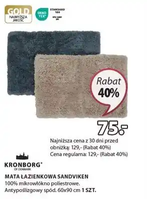 JYSK Mata łazienkowa oferta