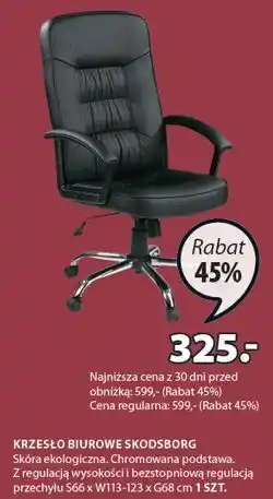 JYSK Krzesło biurowe oferta