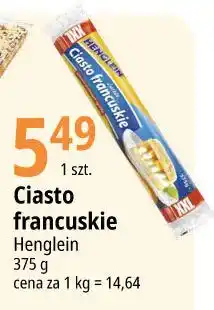 E.Leclerc Ciasto francuskie xxl Henglein oferta