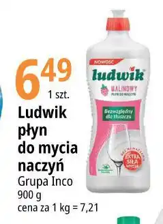 E.Leclerc Płyn do mycia naczyń malinowy Ludwik oferta