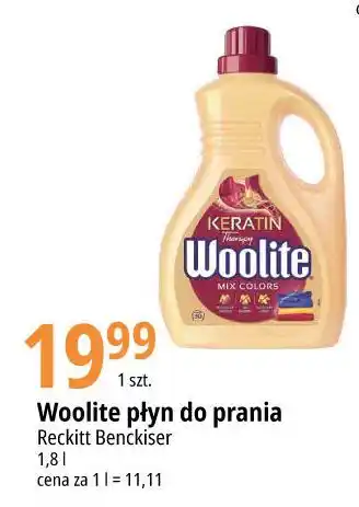 E.Leclerc Płyn do prania mix colors Woolite Keratin oferta