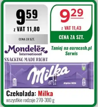 Eurocash Milka 270-300 g oferta