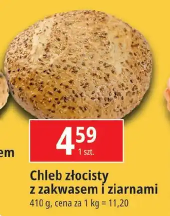 E.Leclerc Chleb złocisty z zakwasem í ziarnami 410 g oferta