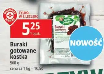 E.Leclerc Buraki gotowane kostka 500 g oferta