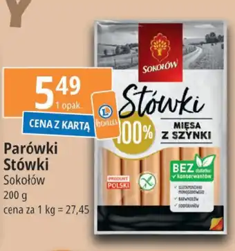 E.Leclerc Parówki Stówki Sokołów 200 g oferta