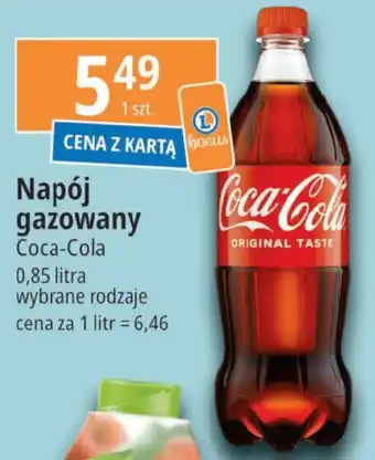 E.Leclerc Napój gazowany Coca-Cola 0,85 l oferta