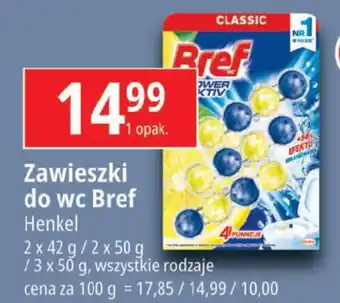 E.Leclerc Zawieszki do wc Bref Henkel 2 x 42 g / 2 x 50 g / 3 x 50 g oferta