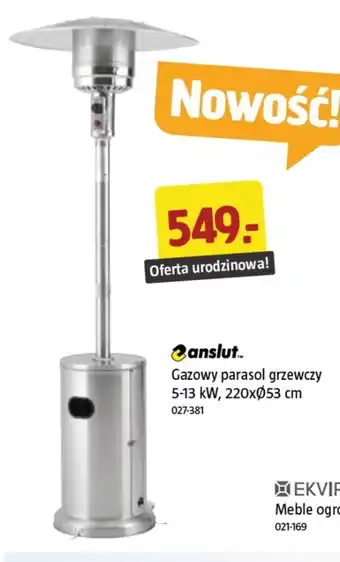 Jula Parasol grzewczy Anslut oferta
