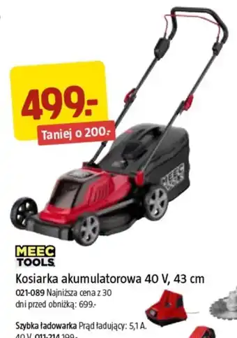 Jula Kosiarka akumulatorowa Meec Tools oferta