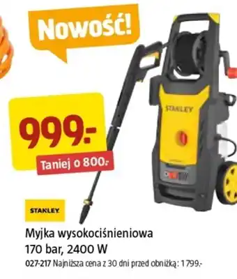 Jula Myjka wysokociśnieniowa Stanley oferta