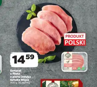 Netto Sznycel z fileta z piersi indyka Sztuka Mięsa 400 g oferta