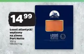 Netto Łosoś atlantycki wędzony na zimno Port Netto oferta