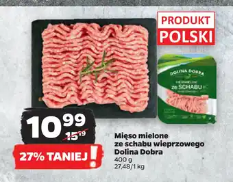 Netto Mięso mielone ze schabu wieprzowego Dolina Dobra oferta