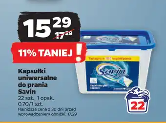 Netto Kapsułki uniwersalne do prania Savin oferta