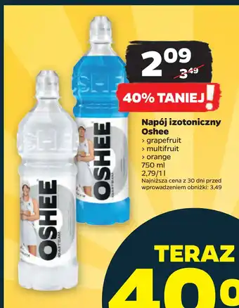 Netto Napój izotoniczny Oshee oferta