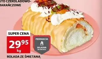 Auchan Rolada ze śmietaną oferta