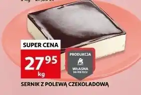 Auchan Sernik z polewą czekoladową Auchan oferta