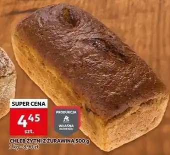 Auchan Chleb żytni z żurawiną Auchan oferta