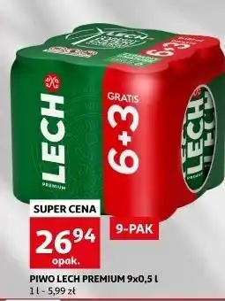 Auchan Piwo Lech Premium oferta