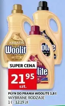 Auchan Płyn do prania mix colors Woolite Keratin oferta