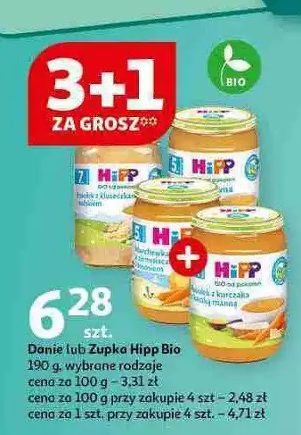 Auchan Rosołek z kluseczkami i indykiem Hipp oferta