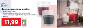 Lidl Świeca zapachowa w szkle oferta