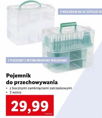 Lidl Pojemnik do przechowywania oferta