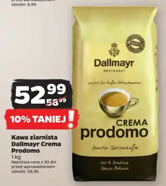 Netto Kawa ziarnista Dallmayr Crema Prodomo 1kg oferta