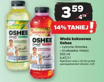 Netto Woda kokosowa Oshee 555ml oferta