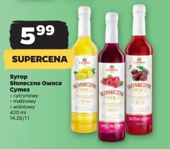 Netto Syrop Słoneczne Owoce Cymes 420ml oferta