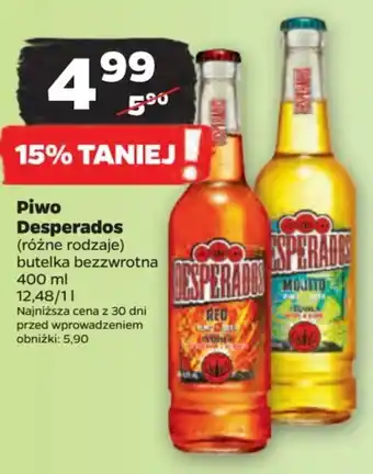 Netto Piwo Desperados 400ml oferta