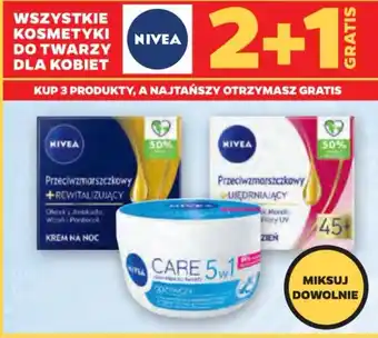 Netto NIVEA WSZYSTKIE KOSMETYKI DO TWARZY DLA KOBIET oferta