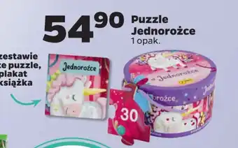 Netto Puzzle Jednorożce oferta