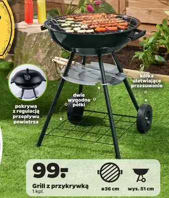 Netto Grill z przykrywką oferta