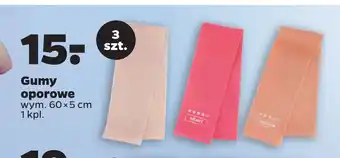 Netto Gumy oporowe oferta