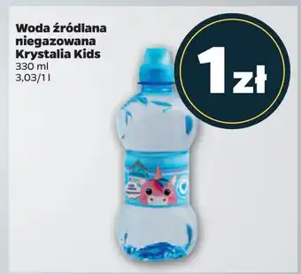Netto Woda niegazowana kids Krystalia oferta