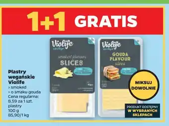 Netto Ser w plastrach smoked Violife oferta