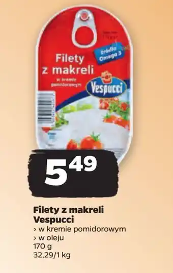 Netto Filety z makreli w kremie pomidorowym Vespucci oferta