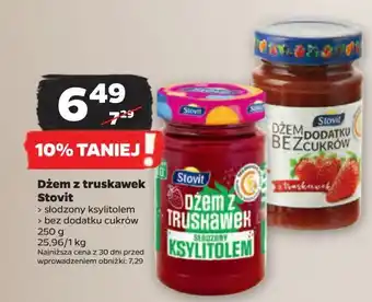 Netto Dżem z truskawek ksylitolem Stovit oferta