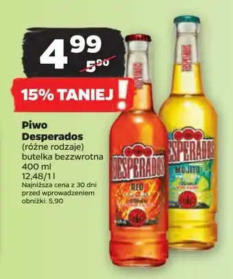 Netto Piwo Desperados Red oferta