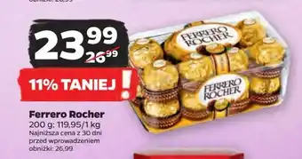 Netto Praliny w pudełku plastikowym Ferrero Rocher oferta