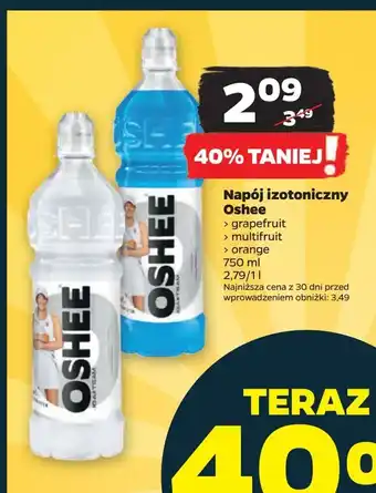 Netto Napój izotoniczny wieloowocowy Oshee oferta