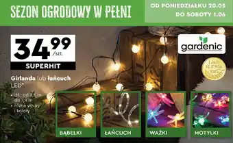 Biedronka Łańcuch led Gardenic oferta