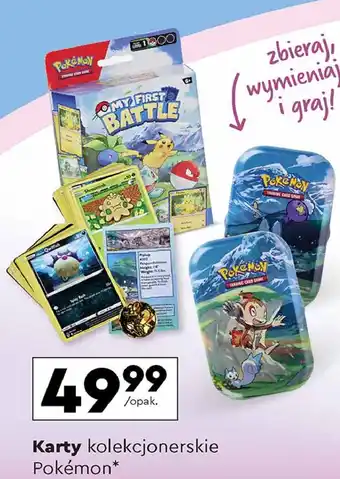 Biedronka Karty pokemon oferta