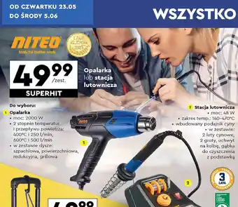Biedronka Stacja lutownicza 48 w Niteo Tools oferta