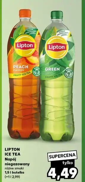 Kaufland Napój peach Lipton Ice Tea oferta