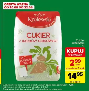 Cukier z buraków cukrowych Królewski