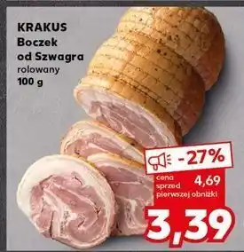 Kaufland Boczek od szwagra Krakus Animex oferta