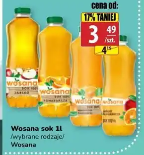 API MARKET Wosana Sok 100 % jabłko 1 l oferta