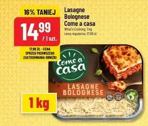 Polomarket Come a Casa Lasagne Bolognese 1 kg oferta